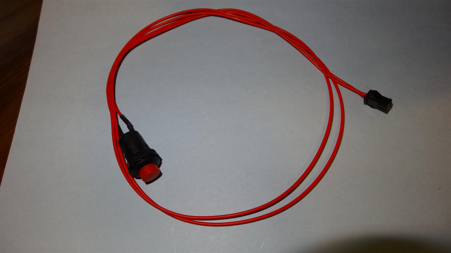 Red On/Off Switch Cable Assembly